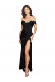 Purcahse  Black Sweetheart Sleeveless Low Back Long Sexy Wedding Party Dress UK