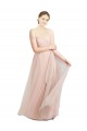 Purcahse  Pink Sweetheart Sleeveless Long Semi Formal Evening Dress UK