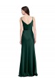 Purcahse  Hunter Cowl Neck Sleeveless V-Back Long Wedding Party Dress UK