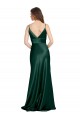 Purcahse  Hunter High Neck Sleeveless V-Back Long Evening Dress UK