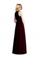 Purcahse  Light Sky Blue Halter Neck Sleeveless Long Maxi Evening Dress UK