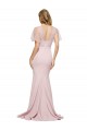 Purcahse  Mauve Sweetheart Short Sleeves Low Back Long Evening Dress UK