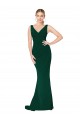 Purcahse  Midnight Green High Neck Sleeveless Long Evening Dress UK