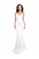 Purcahse  White High Neck Sleeveless Low Back Long Sexy Evening Dress UK