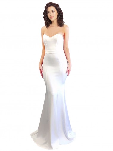 Cheap White High Neck Sleeveless Low Back Long Evening Dress UK