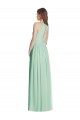 Purcahse  Mint Green Halter Neck Sleeveless Open Back Long Maxi Evening Dress UK