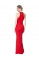 Purcahse  Red High Neck Sleeveless Long Maxi Evening Dresses UK