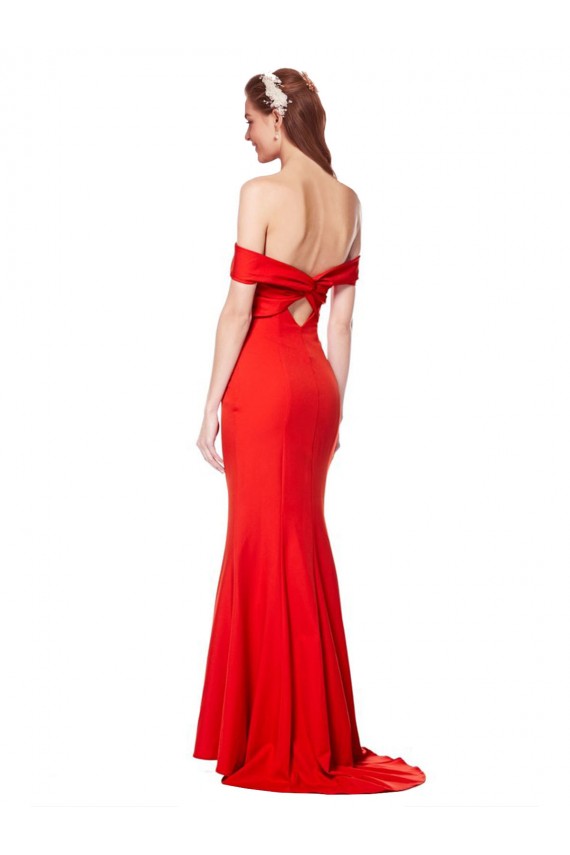Purcahse  Red High Neck Sleeveless Long Wedding Guest Dress UK