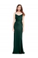 Purcahse  Hunter Cowl Neck Sleeveless V-Back Long Wedding Party Dress UK