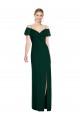 Purcahse  Ever Green Sweetheart Cold Shoulder Long Maxi Evening Dress UK